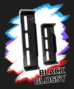 ZEROSEVEN Kennzeichenhalter Glossy Black