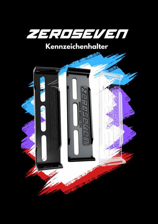 ZEROSEVEN Kennzeichenhalter