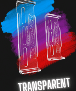 ZEROSEVEN Kennzeichenhalter Transparent